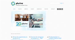 Desktop Screenshot of pluriva.com